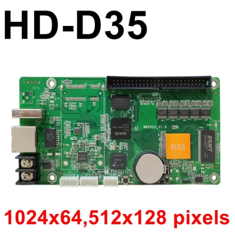 Huidu HD D35 заменить D30 асинхронный lintel led экран WI FI контрольная карта для двери