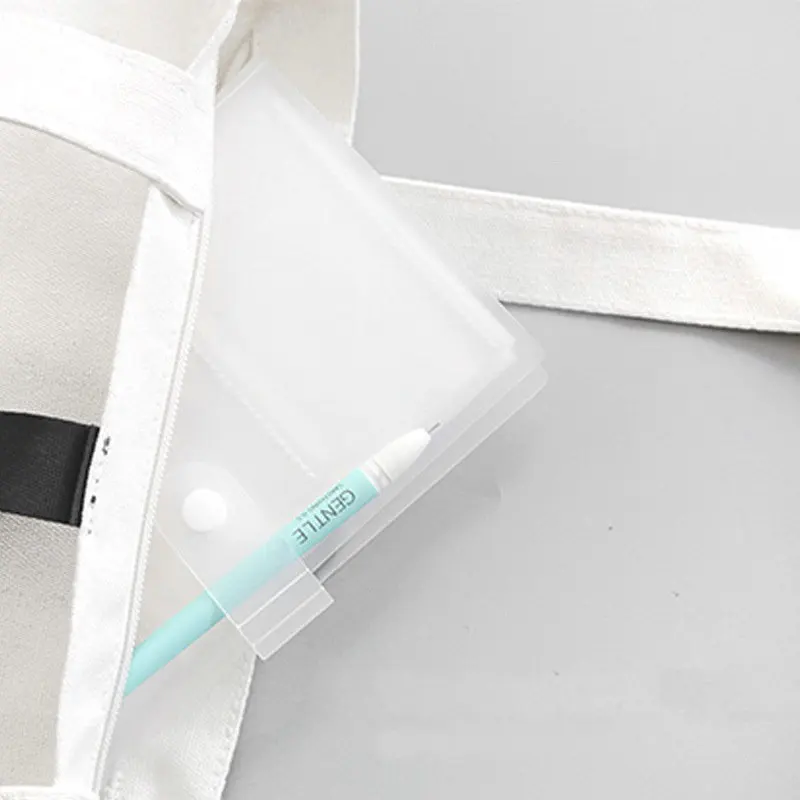 Прозрачный чехол из полипропилена визитница пустые визитницы Книга большой