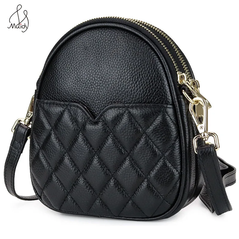 Luxury Women Diamond Lattice Shoulder Flap Bags Genuine Leather Handbags Ladies Totes Hand Bags Crossbody Messenger Bag Handbag
