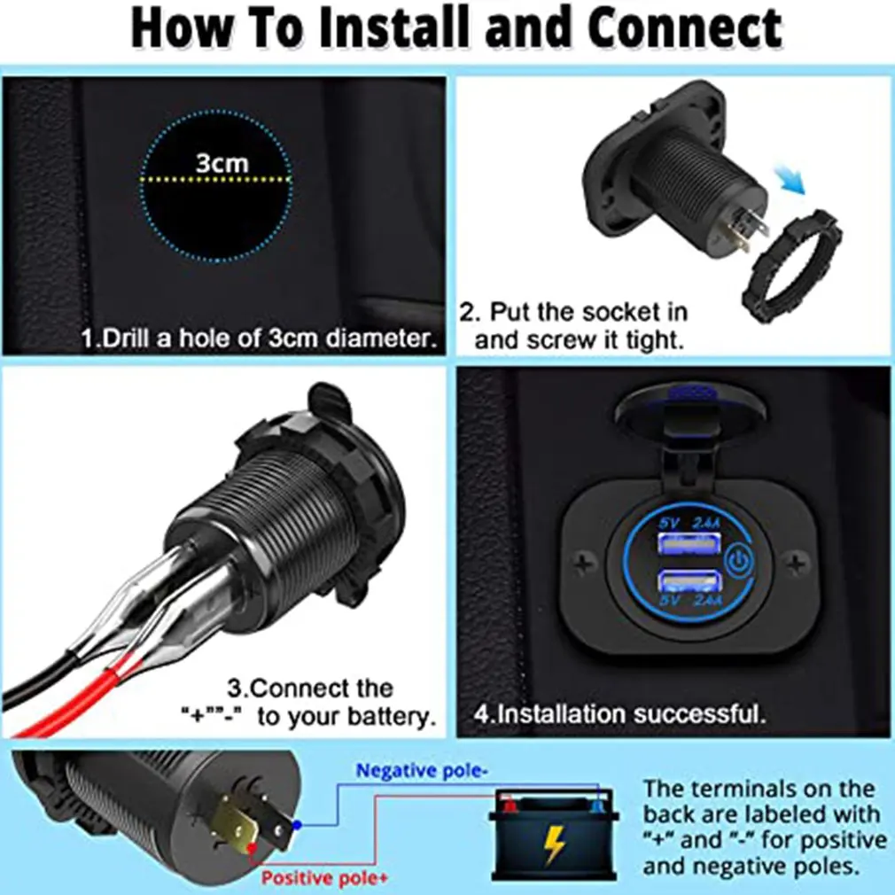 

Fad 4.8A , , USB