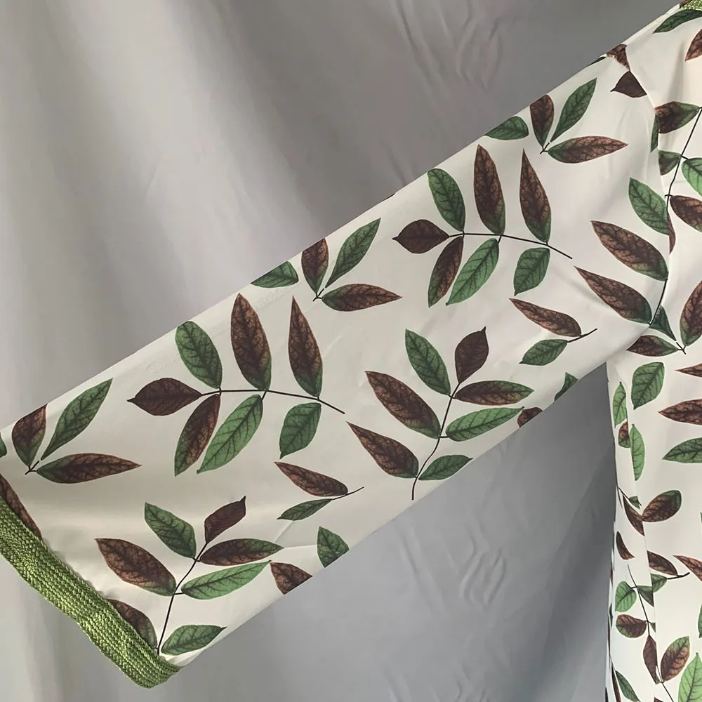 Платье женское длинное в мусульманском стиле с принтом осень 2020 | Тематическая