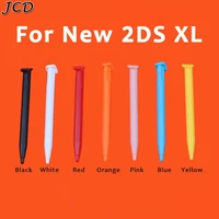 jcd 50pcs plastic stylus pen game console screen touch pen set for nintend new 2ds xl ll lapiz tactil game console accessories