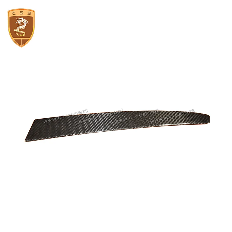 Реальные углеродного волокна задний светильник вставки отделка декоративные