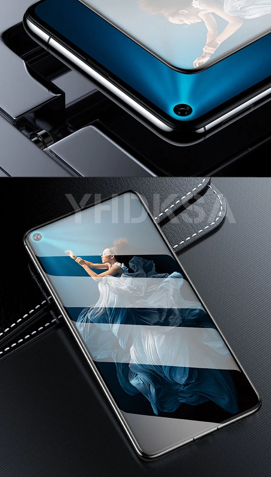 9D полное покрытие из закаленного стекла для huawei Honor 20 10 Lite Защита экрана для Honor 9 8 Lite V20 V10 V9 Play 9X защитная пленка