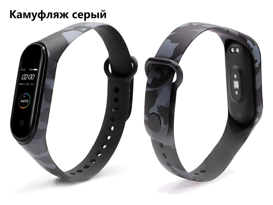BOORUI для xiaomi mi Band 4 ремешок силиконовый с цветочным принтом mi band NFC 4 ремешок mi band 4 аксессуары для xiaomi mi band 4 band