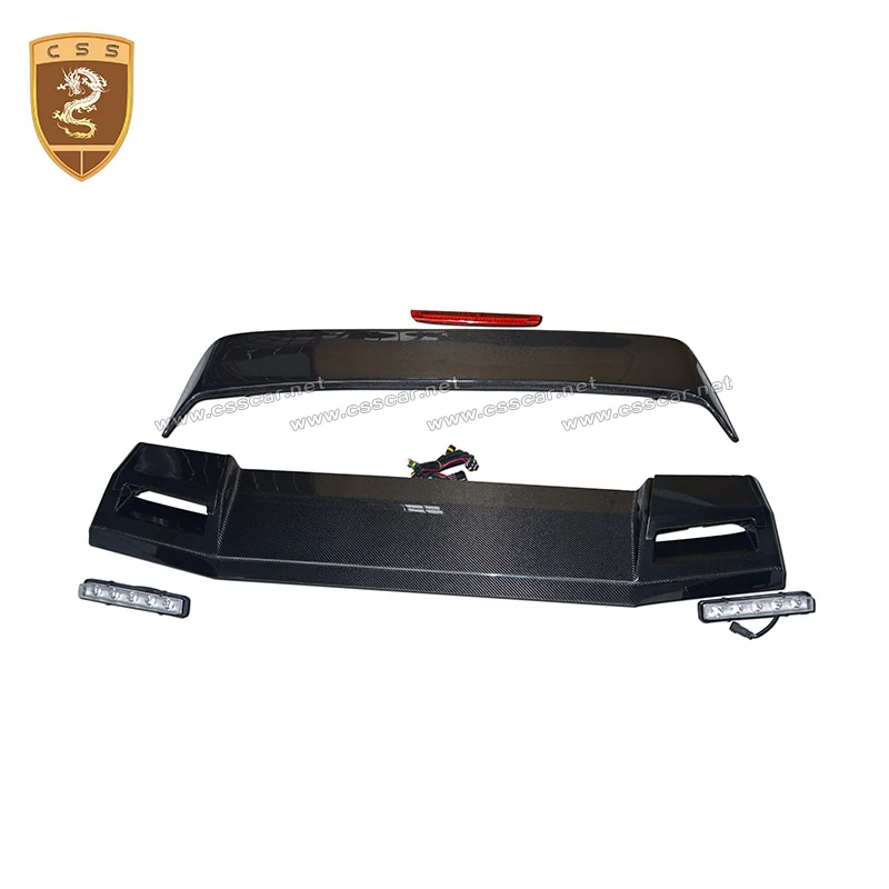 CSSYL 100% углеродное волокно спойлер на крышу для Mercedes Benz G класса W463 G63 G65 G500 G350