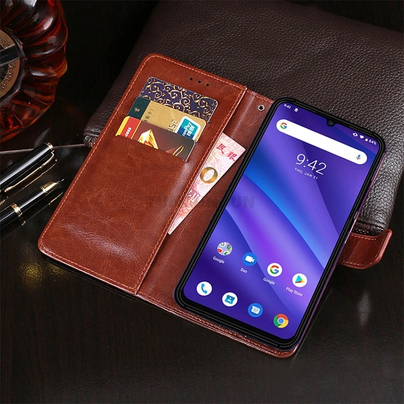 UMIDIGI A5 Pro чехол Роскошный из искусственной кожи откидной Чехол-кошелек для UMIDIGI A 5 Pro подставка для мобильного смартфона Чехол-держатель для карт