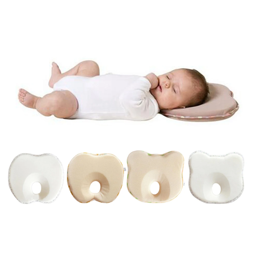 

Infant Newborn Baby Ergonomic Pillow Head Support Prevents Flat Head