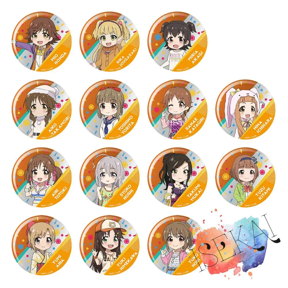 IDOLM @ STER аниме Idolmaster Золушка девушки игровой значок герой театра страсть