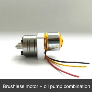 Модель 114, масляный насос для гидравлического экскаватораэкспериментальный миниатюрный Шестеренчатый насосбесщеточный масляный насос для грязевого грузовика, аксессуары для моделей