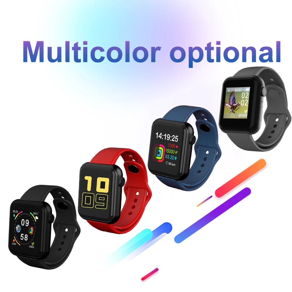 V6 Smart watch Heart Rate Blood Pressure 1.54inch Bluetooth Call IP67 Waterproof Sport Fashion P8 Pro Watch | Электроника
