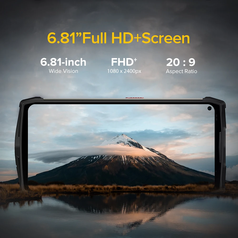 Ulefone-tel&eacute;fono smartphone Armor 13, m&oacute;vil resistente con sistema Android 11, 256 GB, 13200 mAh, resistente al agua, 6,81", 2.4G/5G, WLAN, NFC global-5