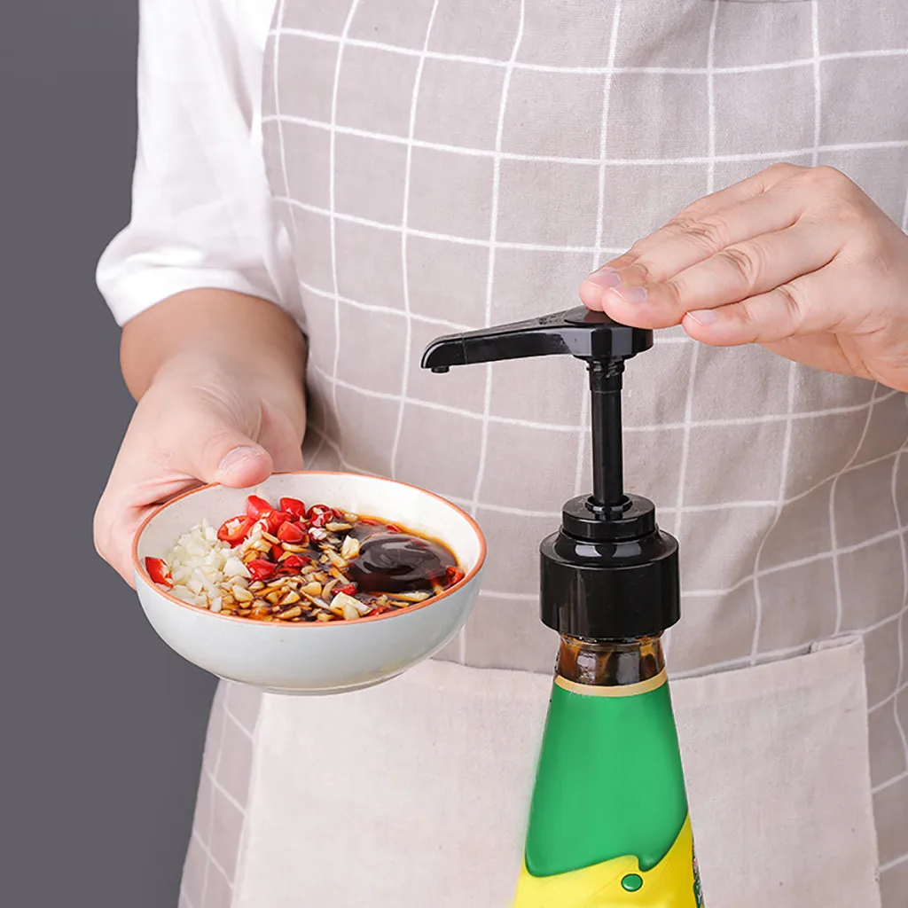 20# Syrup Bottle Nozzle Pressure Oil Sprayer Household Pump Push-type Kitchen Accessories | Specialty Tools