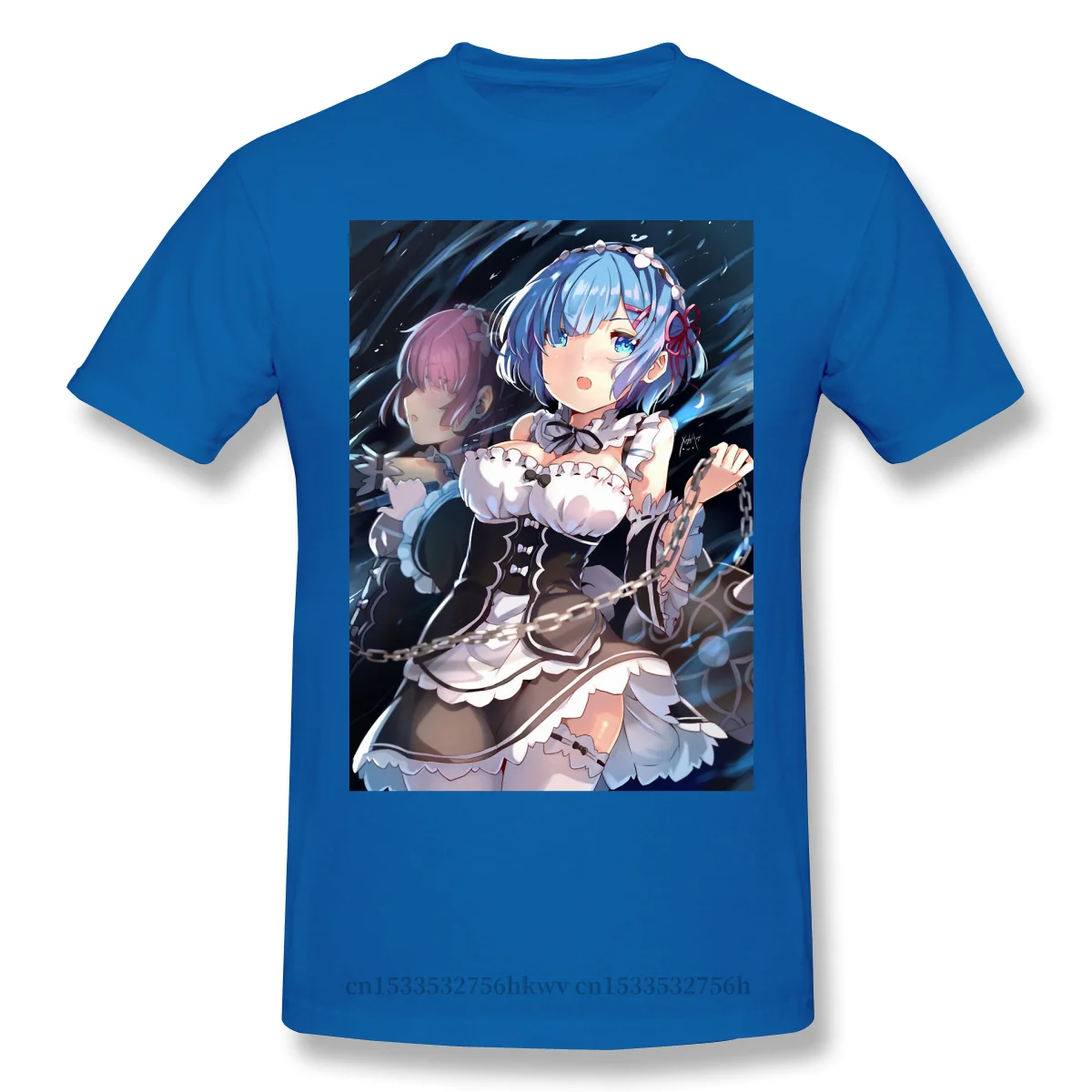 

Rem Premium Funny T Shirt Black Zero Starting Life in Another World Strategy Game Printed Summer Large TShirts 2020