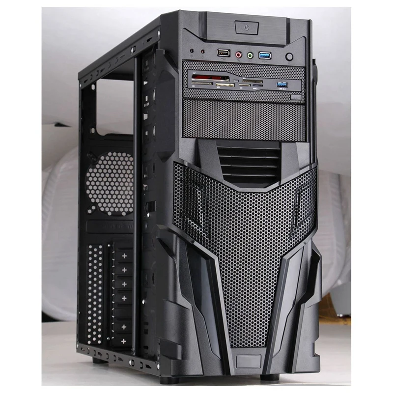 

STW Computer Chassis Card Reader, USB3.0 Interface Chassis Front Panel Built-in Multi-Function Card Reader