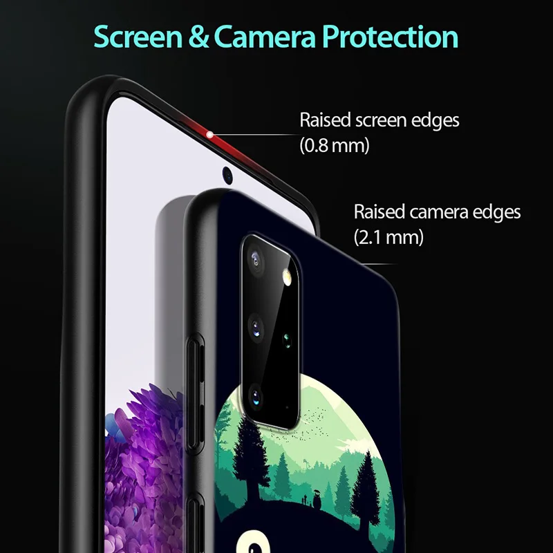 

Anime Totoro Ghibli Spirited for Samsung Galaxy A12 S20 FE Plus Ultra Note 10 Lite A91 A71 A51 A42 A21S 5G Phone Case