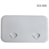 353606mm abs plastic anti aging ultraviolet white deck marine hatch deck access hatch boat hatches inspection yacht cover