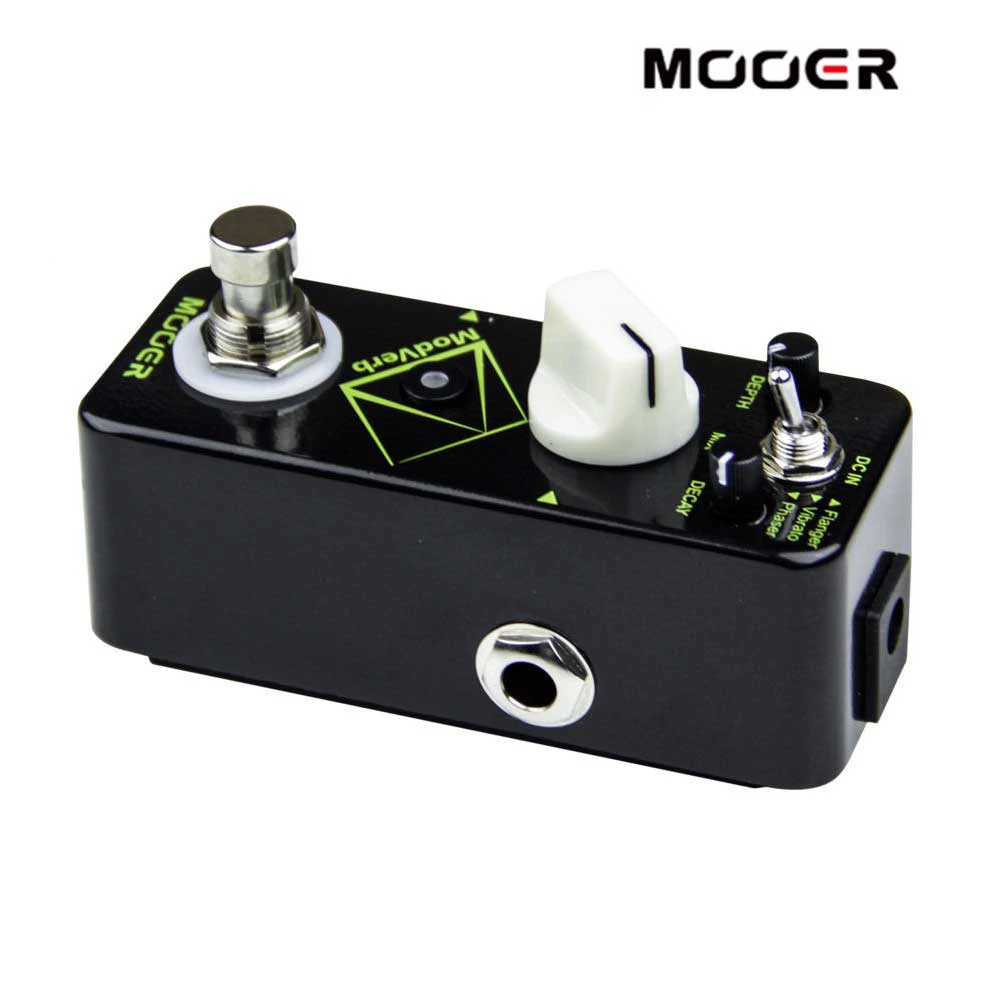 Блок для гитары Mooer ModVerb педаль реверберации с 3 эффектами модуляции Flanger Vibrato Phaser