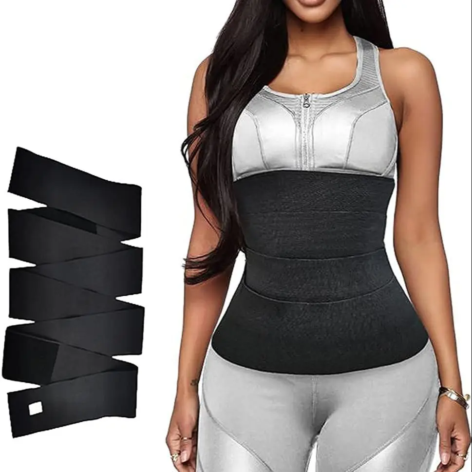 3M/4m/5m Waist Trainer Shaperwear Belt Women Slimming Tummy Wrap Belt Resistance Bands Tummy Wraps for Weight Loss