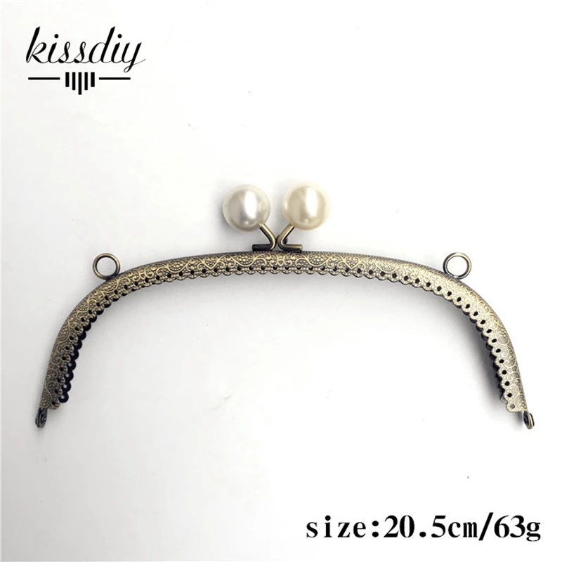 10 шт. Античная бронзовая сумка для монет KISSDIY с металлической застежкой и
