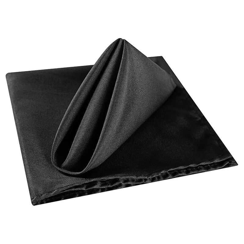 

12 Pcs Napkin Cloth Water Washable Nylon Dinner Napkin Soft Table Cloth, Suitable for Wedding Party Restaurant Banquet