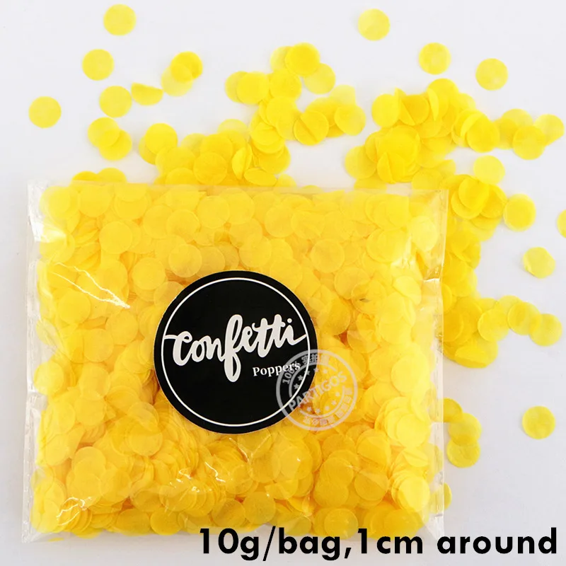 yellow confetti 10 шт. 10 дюймов прозрачные латексные воздушные шары с кристаллами и пузырьками DIY конфетти воздушные шары вечерние свадебные декоративные цветные конфетти - Color: yellow confetti