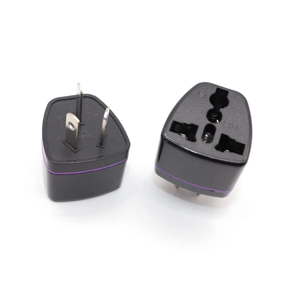 Новый универсальный адаптер питания дорожный 3 pin конвертер AU США Великобритания