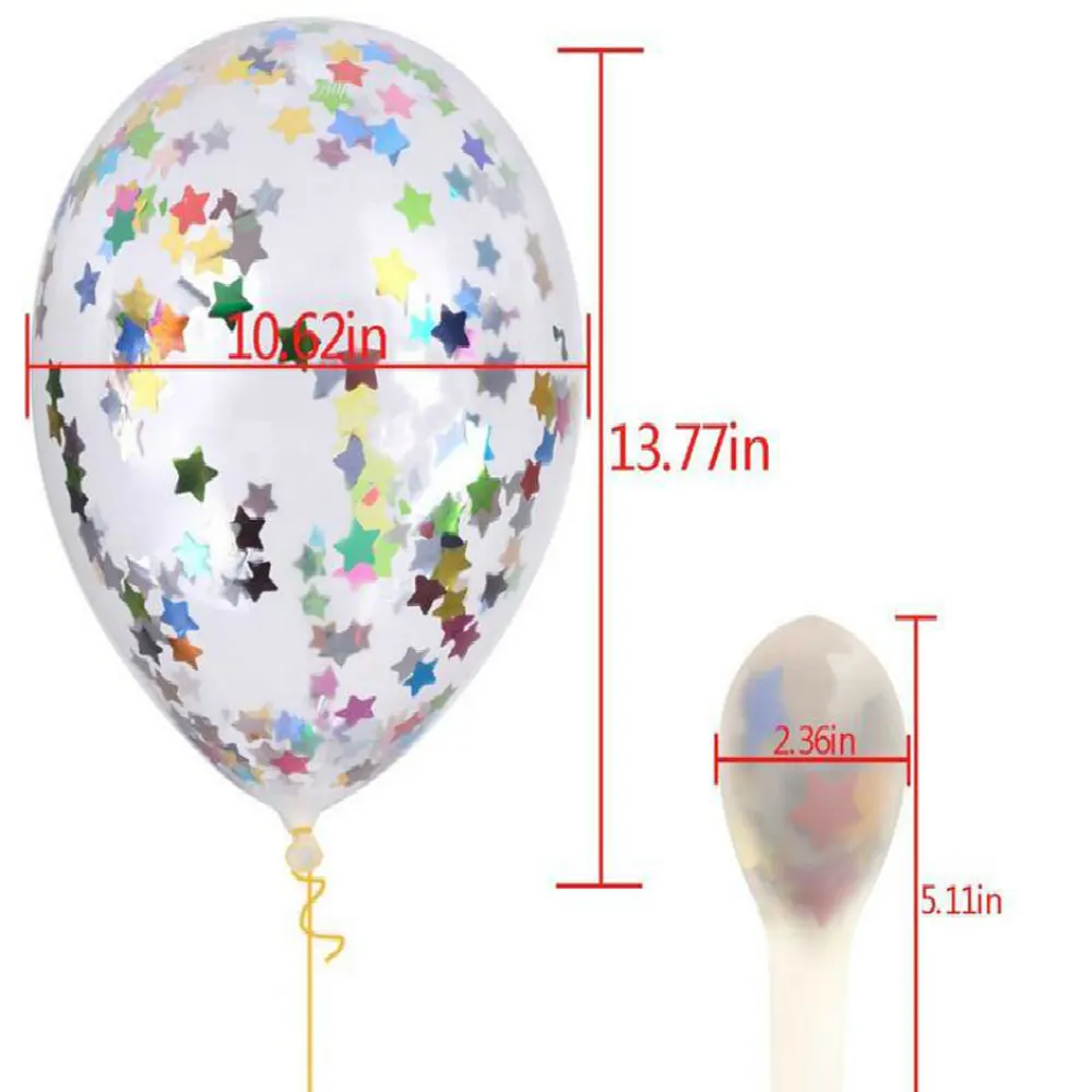 12 дюймов с рисунком пятиконечной танцевальная одежда блестками-звездочками