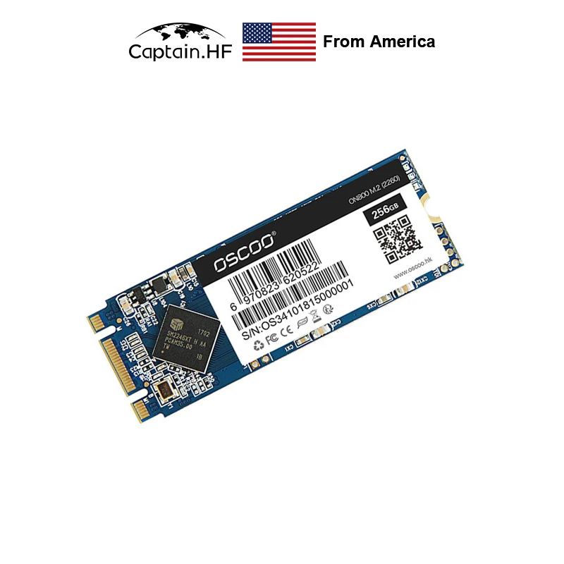 

US Captain SSD M. 2 NGFF interface Solid State Drive for Notebook, PC, Laptop, Desktop Hard Disk 2260