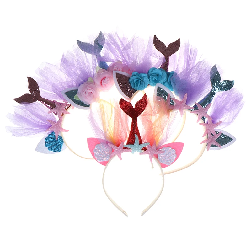 Обруч для волос в виде радуги цветов животных|Украшения своими руками вечеринки|