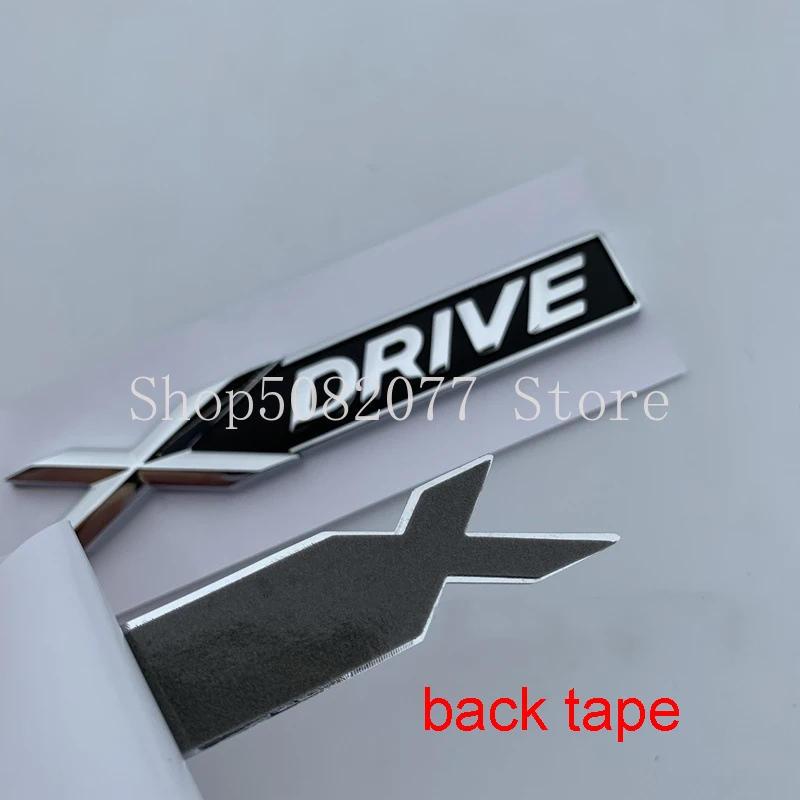 Для BMW New XDrive EDrive SDrive Old XDRIVE крыло багажник эмблема значок X1 X3 X4 X5 X6 X7 Стайлинг