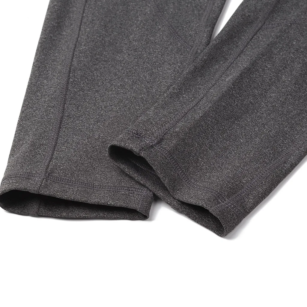 Карман спортивные Леггинсы для женщин эластичные размера плюс штаны йоги