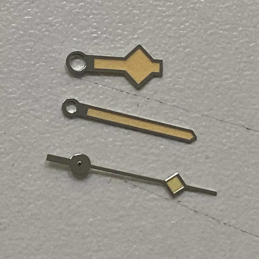 

Watch Hands Fit 8200 8215 821A Mingzhu 2813 Movement Easy To Install Scratch Resistant High Quality Green Luminous Hands