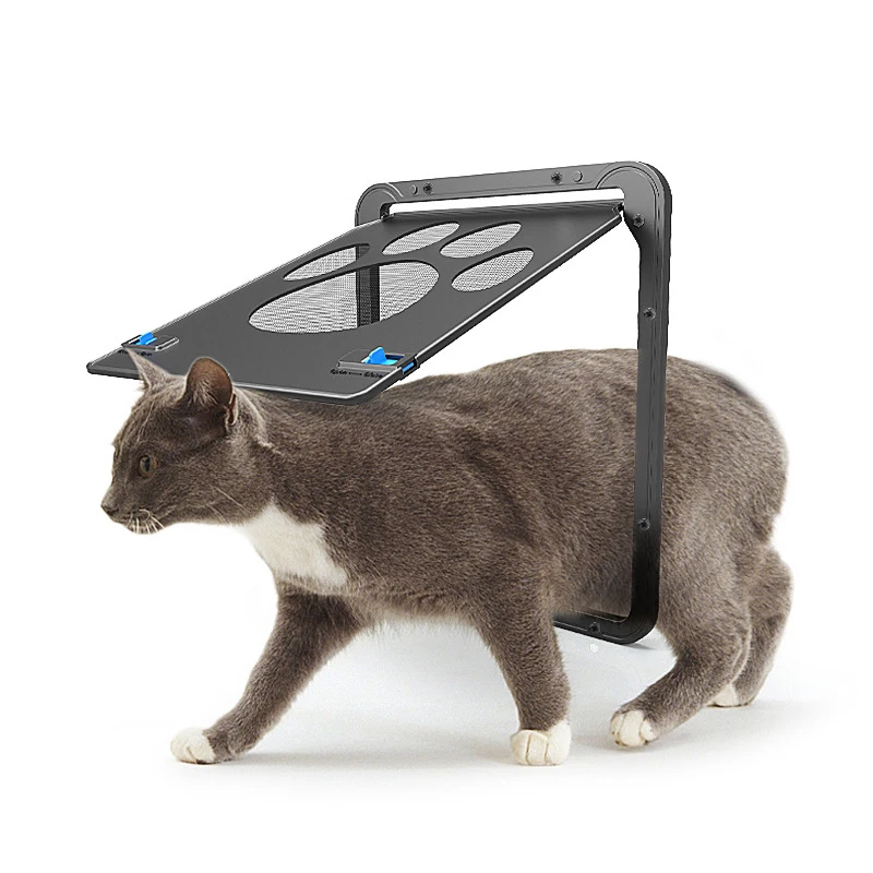 Откидная дверь с магнитной блокировкой для собак и кошек откидная защитой от