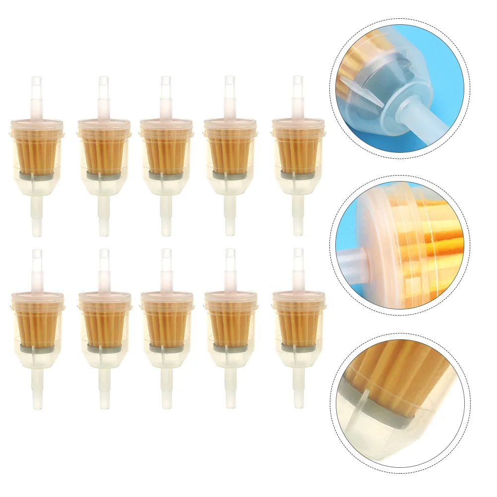 

10Pcs Useful Motorcycle Gasoline Filters Practical Motorcycle Petrol Gas Filters
