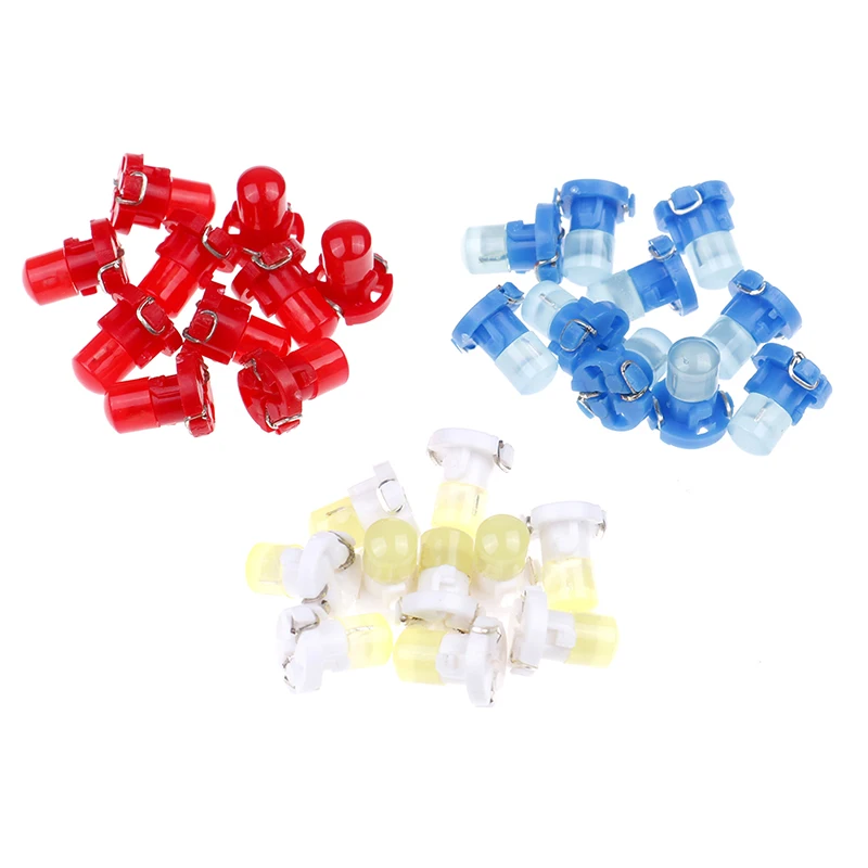 

10pcs / Lot T3 Neo Wedge Led Bulb Instrument Dash Dashboard Gauge Base Lamp