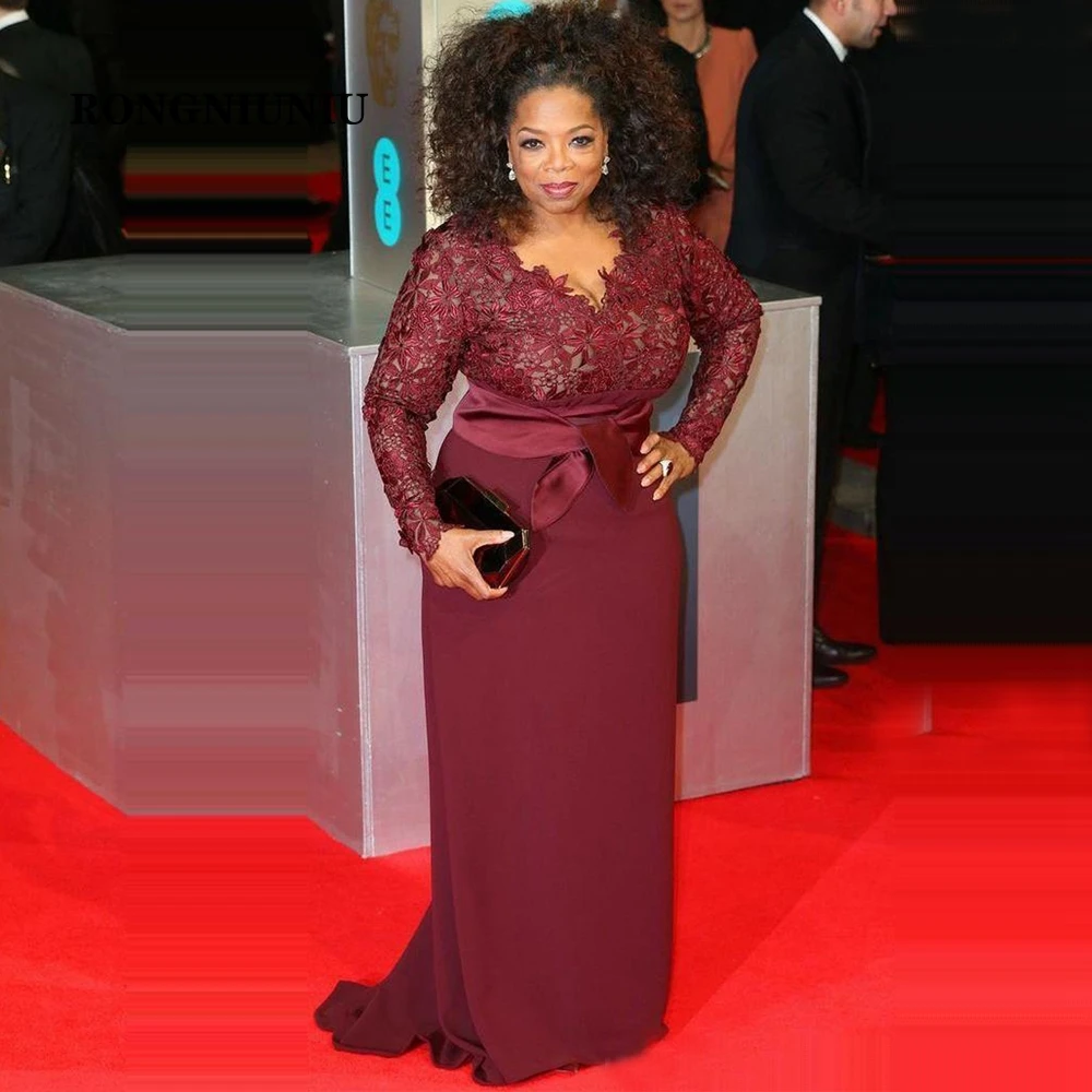 

Modest Mother Of The Bride Dresses Long Sleeves Sheath Plus Size Burgundy Evening Party Mother's Formal Gown 2020