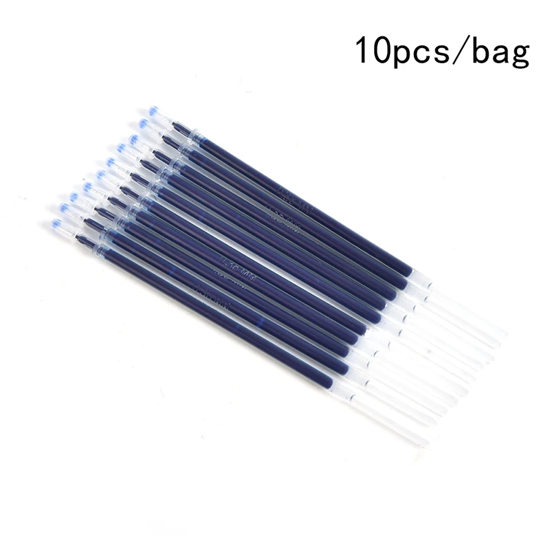 

0.38mm 10PCS/Bag Gel Ink Pen Refill Black Blue Red Office School Stationary