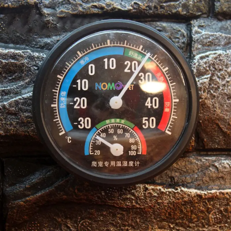 

C5AD Reptile Temperature Thermometer Humidity Hygrometer Gauge Vivarium Tank Supplies