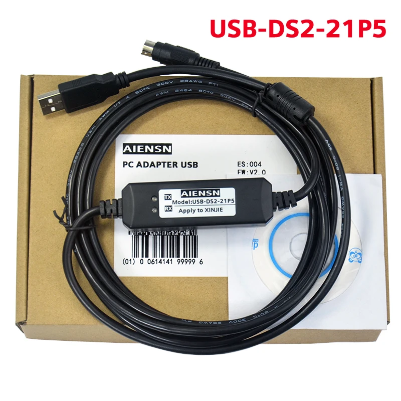 Подходит для Xinje сервопривод DS2-21P5 отладки линия USB порта связи загрузки линии
