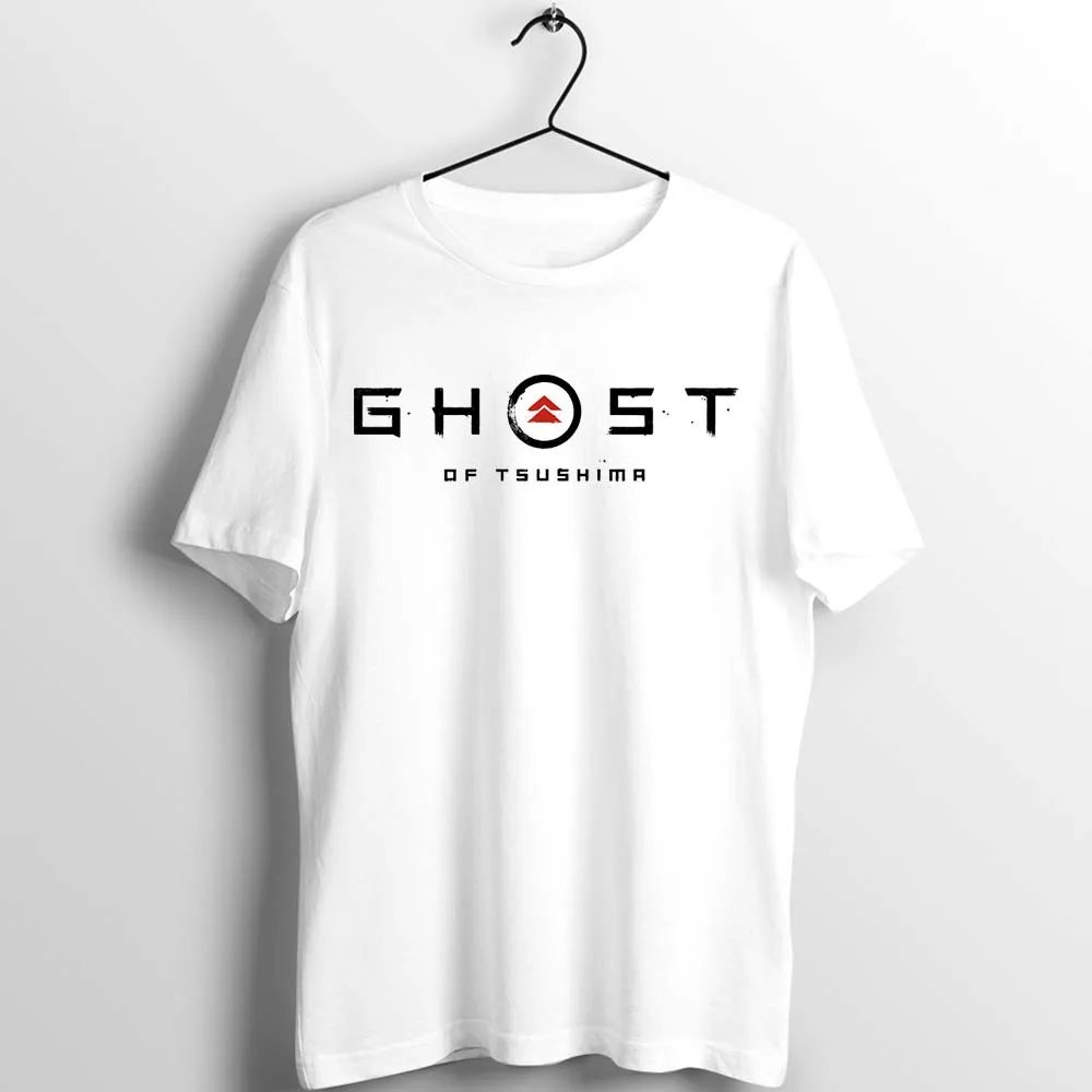 

Мужская футболка с принтом призрак цушимы, Япония, Самурай