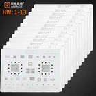 Для Kirin 990980970960 HI3650Hi6290Hi3690Hi3680 CPU для Huawei NovaHonor POWER PM IC CHIP BGA трафарет шаблон