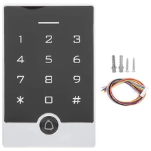 DOOR Access Control System Standalone Keyboard And Proximity RFID Card Reader With 13.56 Mhz Wiegand 26-Bit Security