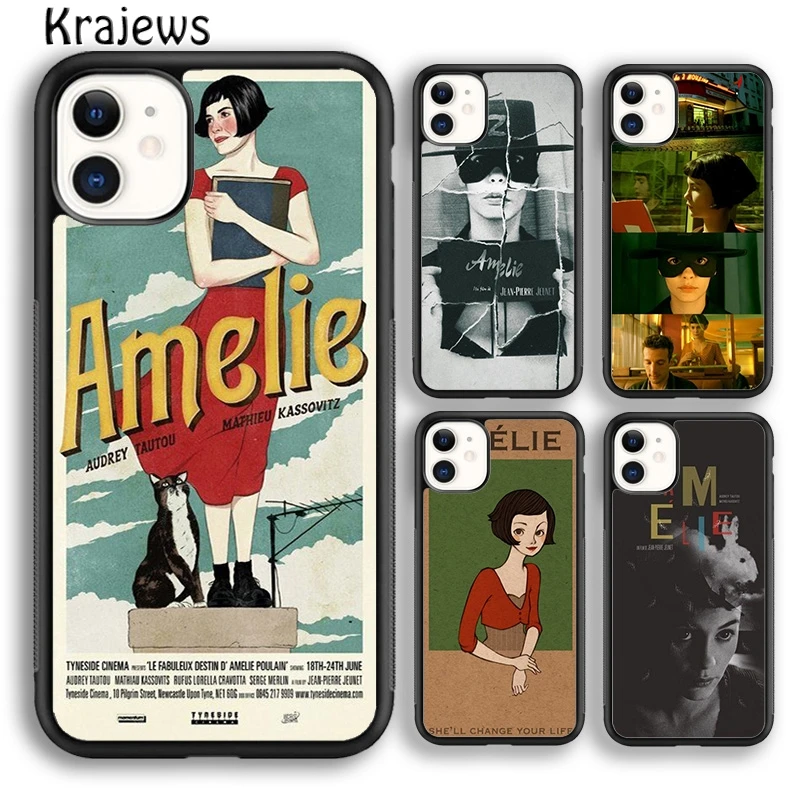 Чехол для телефона с постером из фильма «амелли», чехол для iPhone 15, SE2020, 14, 6, 7, 8 plus, XS, XR, 11, 12, mini, 13 pro max, coque Shell Fundas