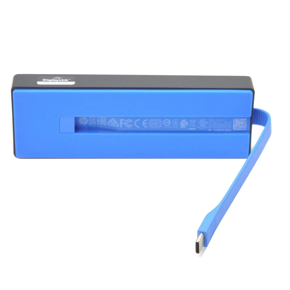Для HP Тип C док зарядное концентратор DisplayLink чип USB HD RJ45 VGA 5 в 1 адаптер TPA 1501 T0K29AA для