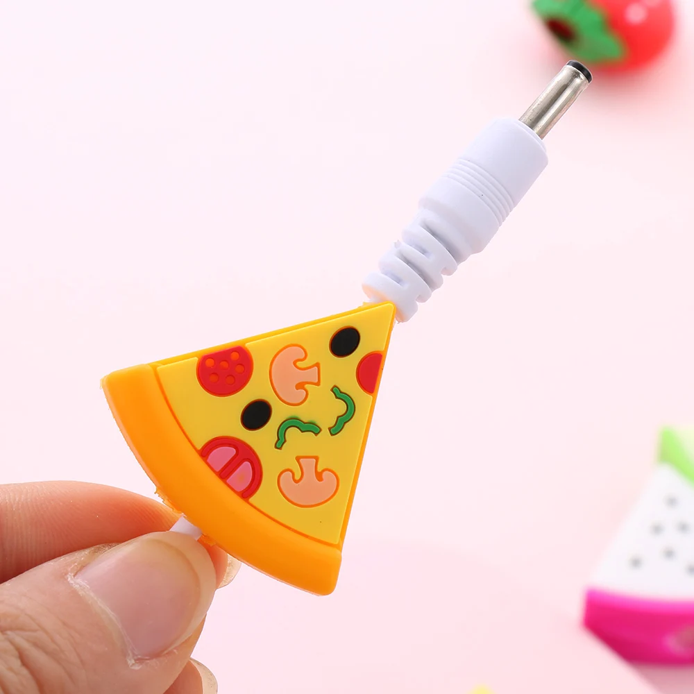 1PC New Cute Cartoon Fruit Cable Bite Phone Charger Protector Cord Data Line Cover Lovely Cell Phone Earphone Wire Accessories