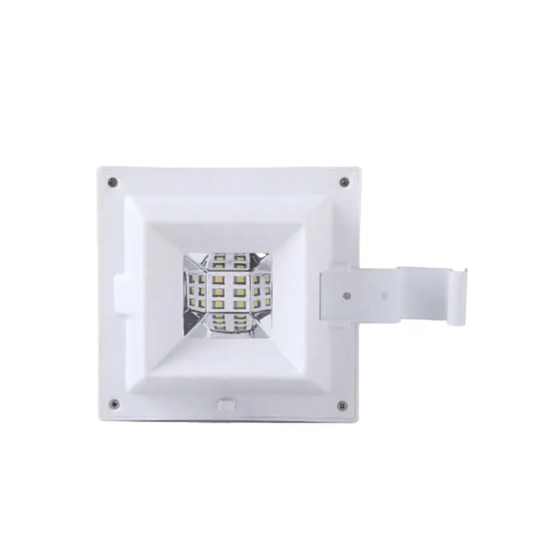 

Solar Light 6LED Lights Wall Lamp Lights Waterproof Balcony Outdoor Lighting Fence White Square Corridor Hallway