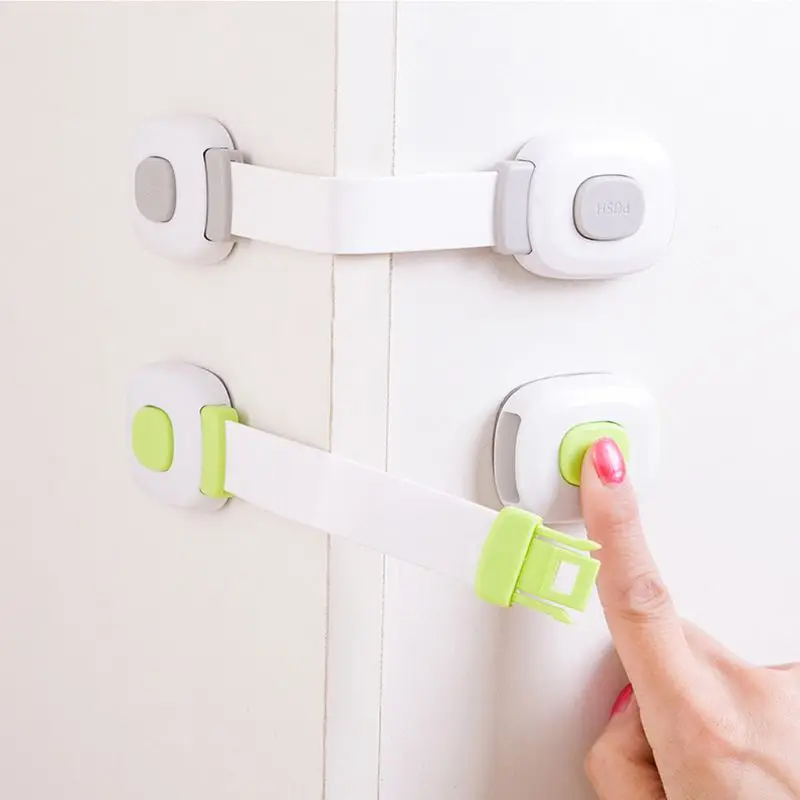 Регулируемая Детская безопасность замки шкафы крышка для унитаза с выдвижными