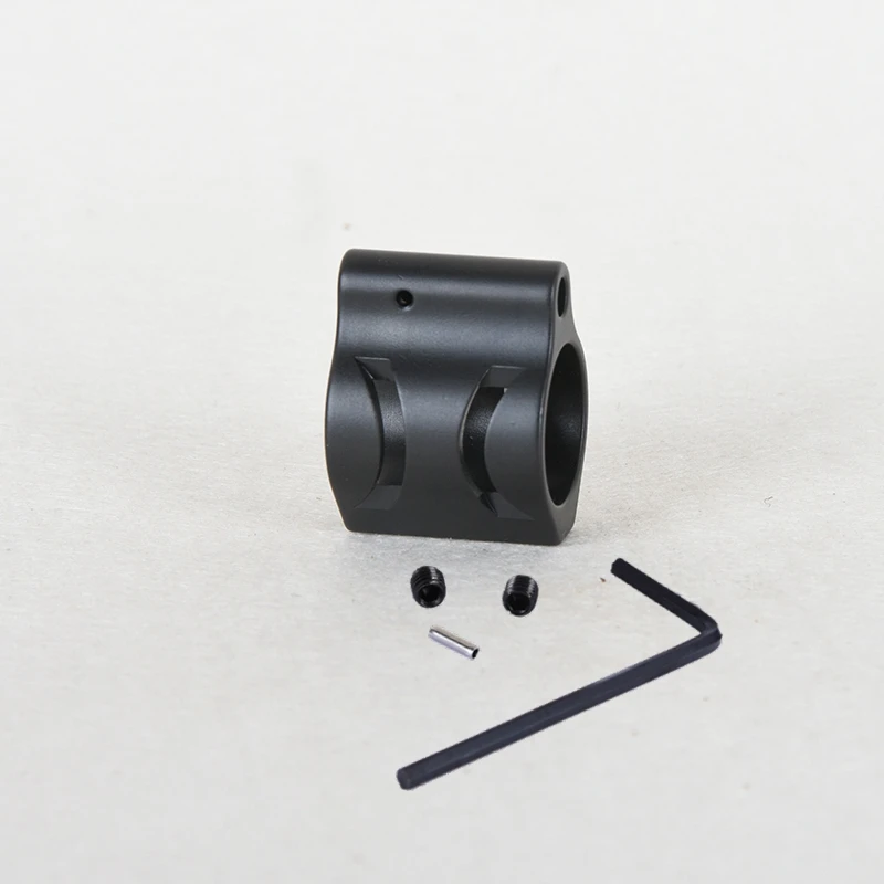 . 750 газовый блок черная сталь Тактический низкопрофильный микро с рулоном Pin 223 5 56