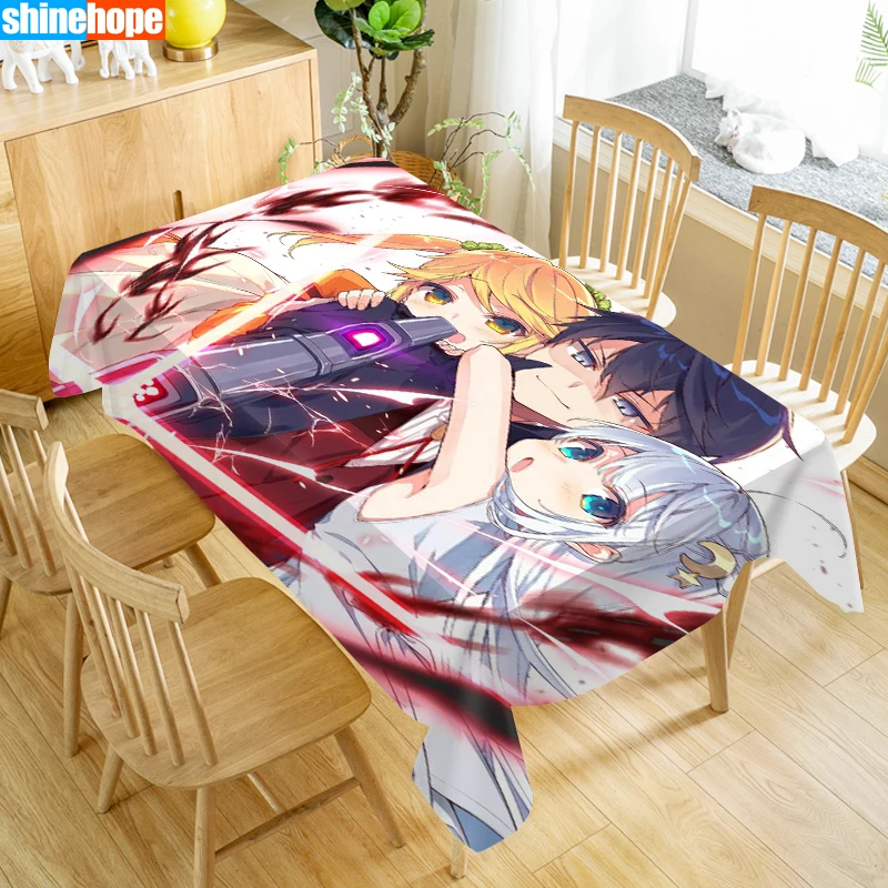 

Скатерть из ткани Оксфорд с изображением лучшего в мире убийцы восстанавливает форму, скатерть для стола, свадебное украшение, скатерть для...